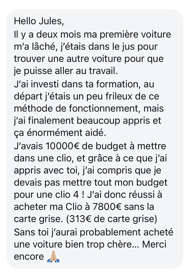 Témoignage client 21